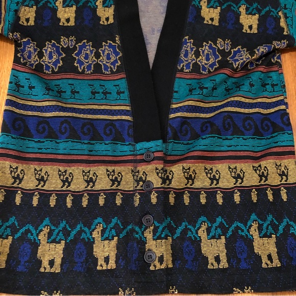 Peruvian connection vibe - 2 Pc SET Knits Alpaca Llama Skirt size L and skirt XL - Picture 6 of 12